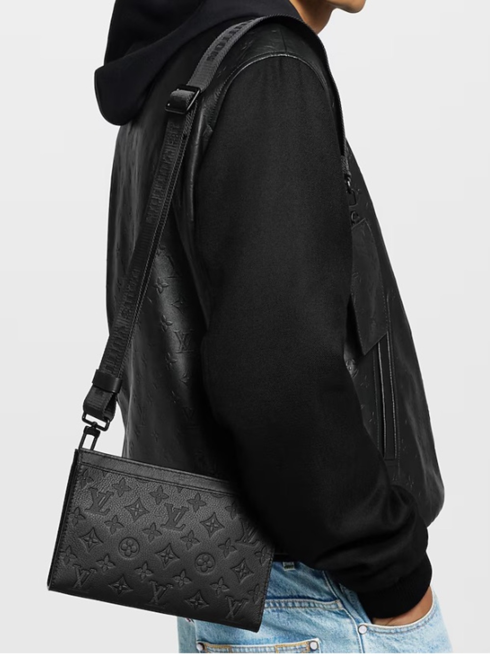 Louis Vuitton Gaston Monogram Shadow Black bag - Picture 7 of 17